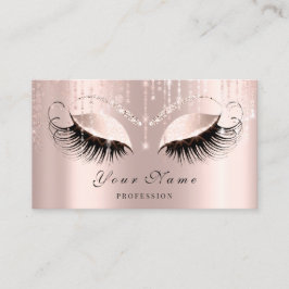 Makeup Artist Hair Eyelashes Appointment Card Afsprakenkaartje