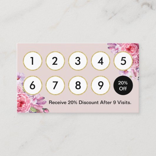 Makeup Artist & Hair Salon  Floral Loyalty (Voorkant)