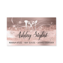 Makeup Artist Hair Salon Lash Logo Eyelash Roos