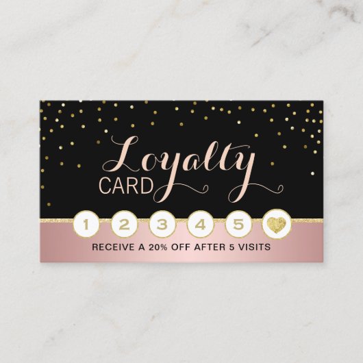 Makeup Artist Hair Stylist Roos Gold Salon Loyalty (Voorkant)