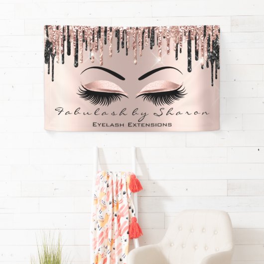Makeup Artist Heart Lash Glitter Drip Roos Brow Spandoek (Insitu)