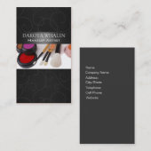 Makeup Artist II Professional Cosmetoloog Visitekaartje (Voorkant / Achterkant)
