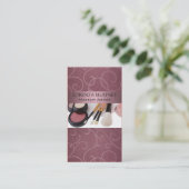 Makeup Artist II Professional Cosmetoloog Visitekaartje (Staand voorkant)