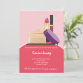 Makeup Artist Kaart (Staand voorkant)