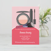 Makeup Artist Kaart (Staand voorkant)