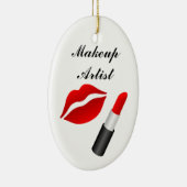 Makeup Artist Keramisch Ornament (Rechts)