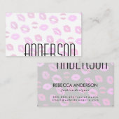 Makeup Artist/Kiss Visitekaartje (Voorkant / Achterkant)