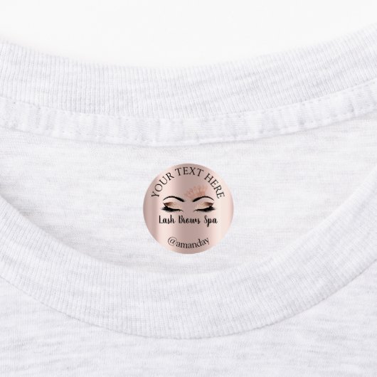 Makeup Artist Lash Brows Princess Eyes Labels (Aangebracht)