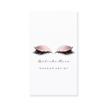 Makeup Artist Lash Glitter Pastel Roze oog