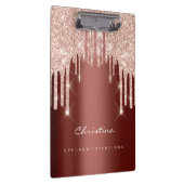 Makeup Artist Lash Spark Event Planner Roos Brown Klembord (Rechts)