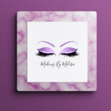 Makeup Artist Lashes Extension Paars Violet