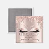 Makeup Artist Lashes Extension Roos Drijft estheti Magneet (Voorkant / Achterkant)