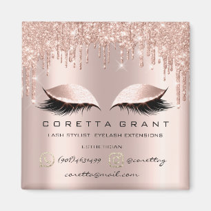 Makeup Artist Lashes Extension Roos Drip Mail Phon Magneet