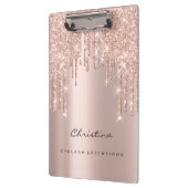 Makeup Artist Lashes Roos Gold van de Gebeurtenis  Klembord (Links)