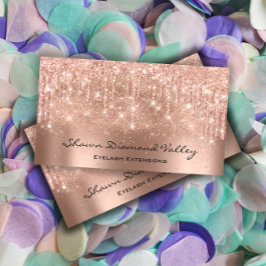 Makeup Artist Lashes Tropfen Roos Blush Powder Visitekaartje