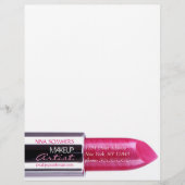 Makeup Artist Letterhead Briefhoofd (Voorkant)