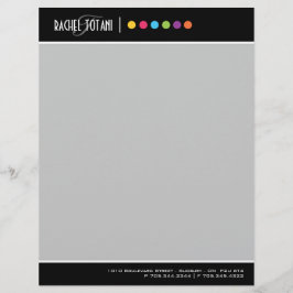 Makeup Artist Letterhead Gepersonaliseerd Briefhoofd