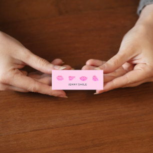 Makeup Artist Licht Verpleegkundige Cosmetische In Mini Visitekaartje