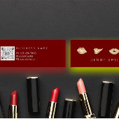 Makeup Artist Licht Zuster Cosmetische Injector Qr Mini Visitekaartje