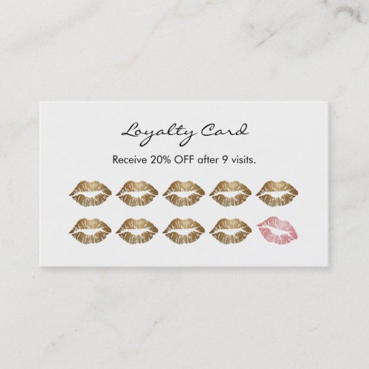 Makeup Artist Loyalty Chic Gold Lips (Voorkant)