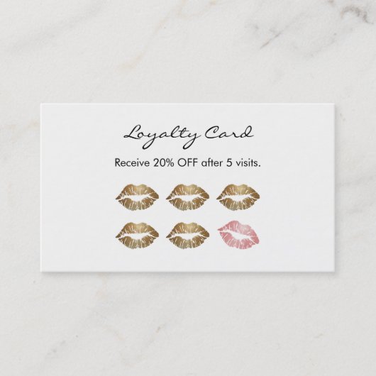 Makeup Artist Loyalty Chic Gold Lips II (Voorkant)