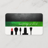 Makeup Artist / Makeup kit / Groen Visitekaartje (Voorkant)