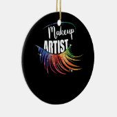 Makeup Artist Makeup Lover Eyelash Mooi Keramisch Ornament (Rechts)