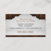 Makeup Artist Marquee Visitekaartje (Achterkant)