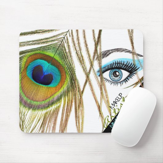Makeup Artist Mousepad Muismat (Met muis)