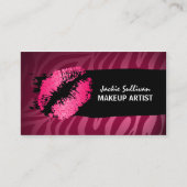 Makeup Artist MUA Visitekaartje (Voorkant)