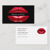 Makeup Artist New Trendy Visitekaartje (Voorkant / Achterkant)