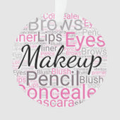 Makeup Artist Ornament (voorkant)