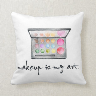Makeup Artist Palette - "Makeup is Mijn Kunst"Cita Kussen