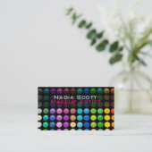 Makeup Artist Palette Visitekaartje Bright (Staand voorkant)
