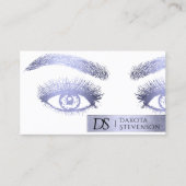 Makeup Artist Professional | Chic Lavender Paars Visitekaartje (Voorkant)