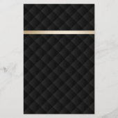 Makeup Artist Red Lips Black Floral Beauty Salon Flyer (Achterkant)