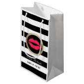 Makeup Artist Red Lips Cosmetics Distributor Klein Cadeauzakje (Voorkant Gekanteld)