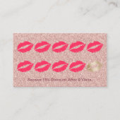 Makeup Artist Red Lips Roos Gold Glitter Loyalty (Voorkant)