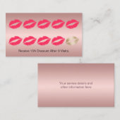 Makeup Artist Red Lips Roos Gold Loyalty Punch (Voorkant / Achterkant)