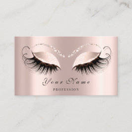Makeup Artist Roos Eyelashes Appointment Card Afsprakenkaartje