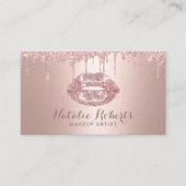 Makeup Artist Roos Gold Drift Chic Lips Salon Visitekaartje (Voorkant)