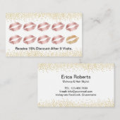 Makeup Artist Roos Gold Lips Gold Confetti Loyalty (Voorkant / Achterkant)