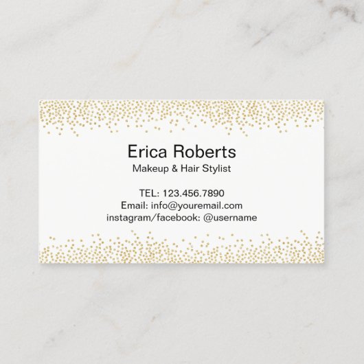 Makeup Artist Roos Gold Lips Gold Confetti Loyalty (Achterkant)