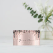 Makeup Artist Roos Spark Lips Wax Appointcard Afsprakenkaartje (Staand voorkant)