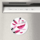 Makeup Artist Round Magnet (Insitu (Vaatwasser))