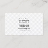 Makeup Artist Royal Gold Diamond Quilts Visitekaartje (Achterkant)