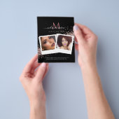 Makeup Artist Salon Aangepaste foto Cosmetisch zwa Flyer (Hand)