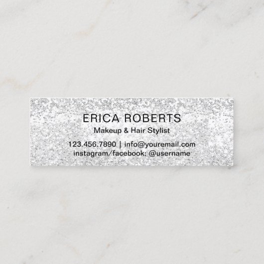 Makeup Artist Salon Black Lips Silver Loyalty (Achterkant)