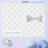 Makeup Artist Salon Spa Luxury Quilted BiFold Flyer (Enkel)