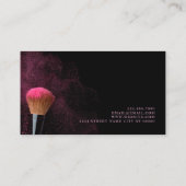 Makeup Artist Salon Visitekaartje (Achterkant)